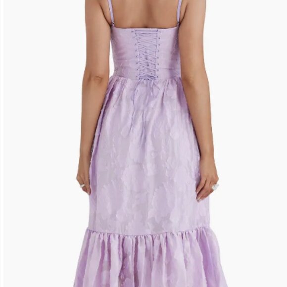 House of CB Mira Corset Midi Dress L+ - Picture 3 of 6